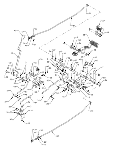 Part Location Diagram of 703-4099-0637 Cub Cadet Reverse Switch Bracket